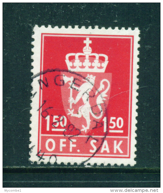 NORWAY - 1955+  Officials  1k50  Used As Scan - Service