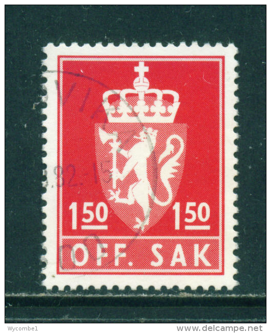 NORWAY - 1955+  Officials  1k50  Used As Scan - Service