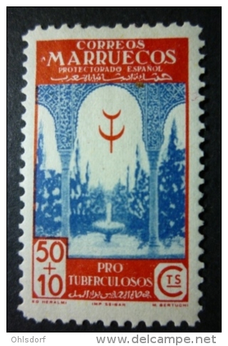 MARRUECOS 1946: Edifil 273 / YT 353, * MH - FREE SHIPPING ABOVE 10 EURO - Spanish Morocco