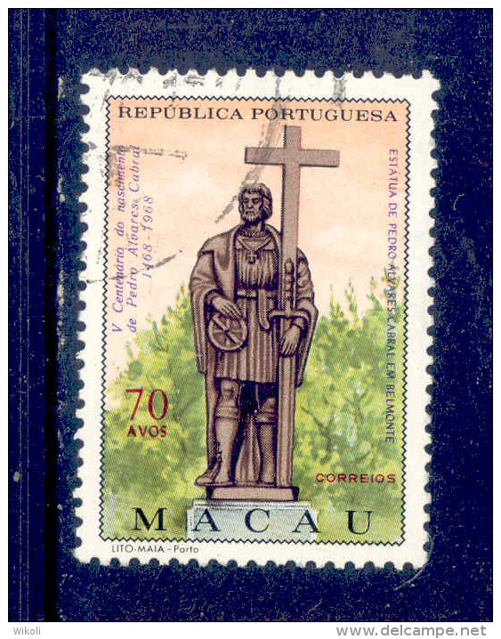 ! ! Macau - 1968 Pedro A. Cabral - Af. 419 - Used - Usados