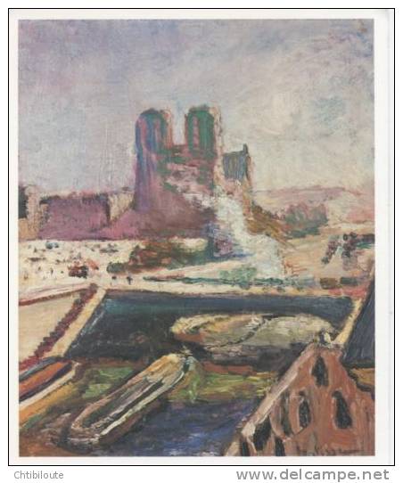 ARTS / PEINTURE  ILL 245    /  MATISSE   "  NOTRE DAME / PARIS  " ED TATE GALLERY  CPSM  10 X 15 NEUVE - Autres & Non Classés