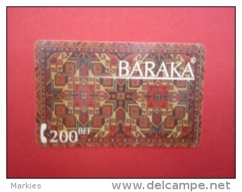 Baraka 200 BEF Used - [2] Prepaid & Refill Cards