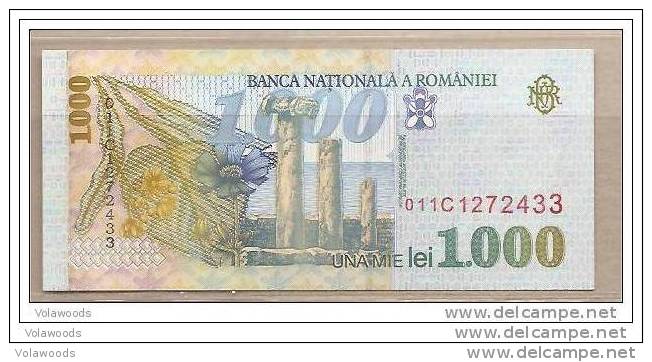 Romania - Banconota Non Circolata Da 1000 Lei - 1998 - Romania