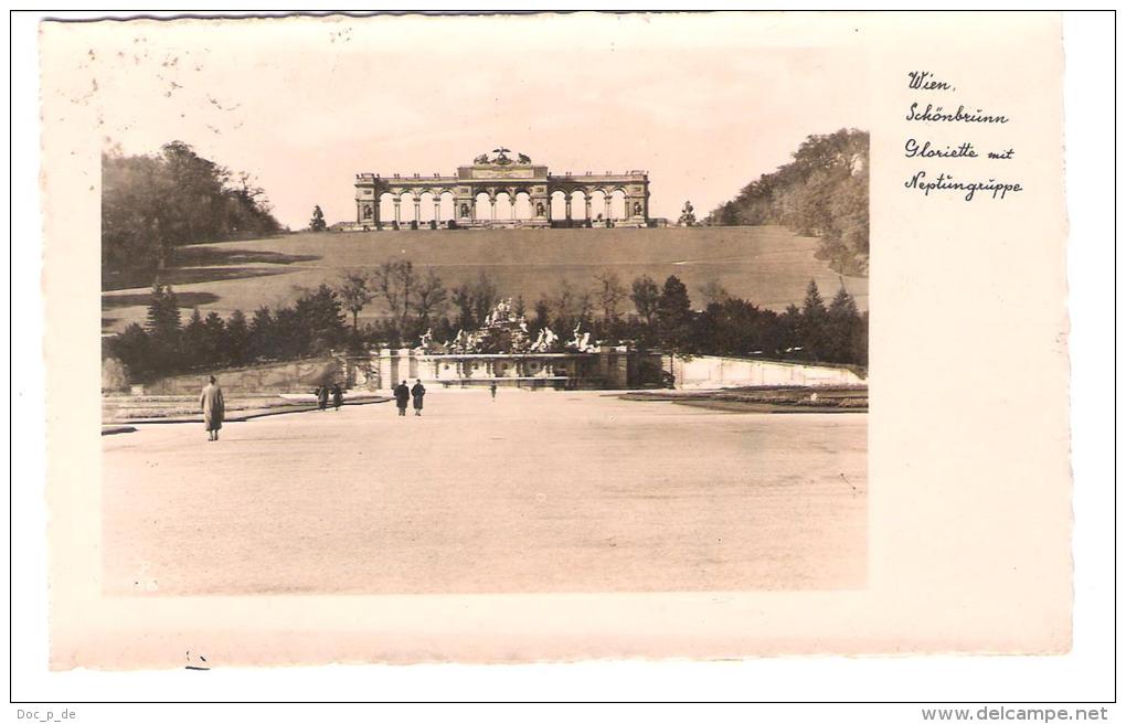 Österreich - Wien - Schloss Schönbrunn - Neptungruppe - 1940 - Castello Di Schönbrunn