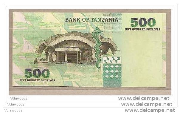 Tanzania - Banconota Non Circolata Da 500 Scellini P-35a - 2003 - Tanzania