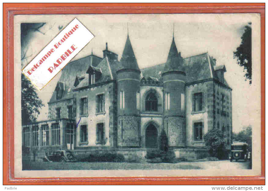 Carte Postale 35. Bonnemain Chateau Des Diablaires  Traction Citroën Trés Beau Plan - Other & Unclassified