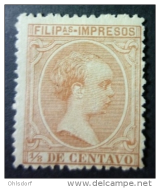 FILIPINAS 1894: Edifil 108, (*) Nsg - FREE SHIPPING ABOVE 10 EURO - Philippines