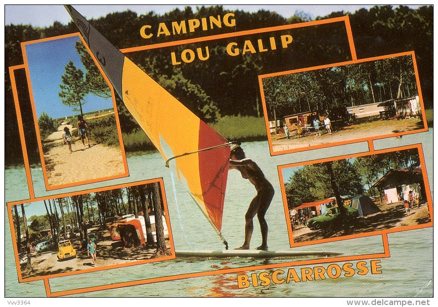 BISCAROSSE: Navarosse, Camping "Lou Galip" - Biscarrosse