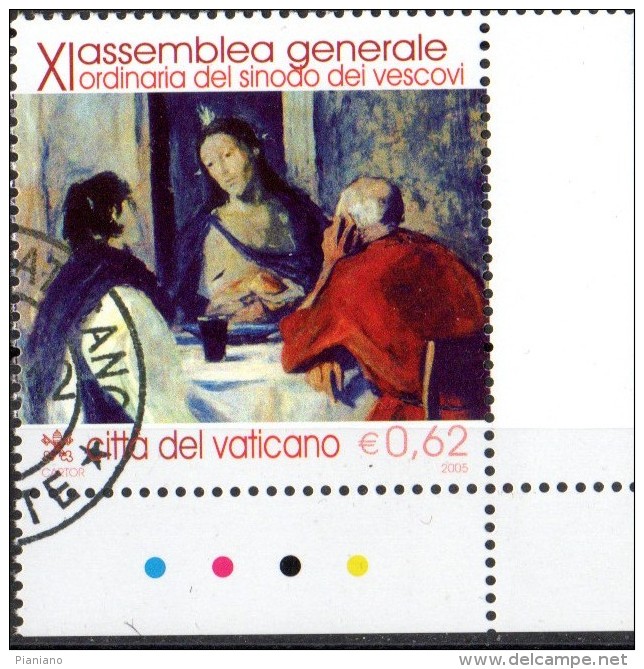 PIA  -  VATICANO - 2005 : 11° Assemblea Generale Ordinaria Del Sinodo Dei Vescovi    (SAS 1392) - Used Stamps
