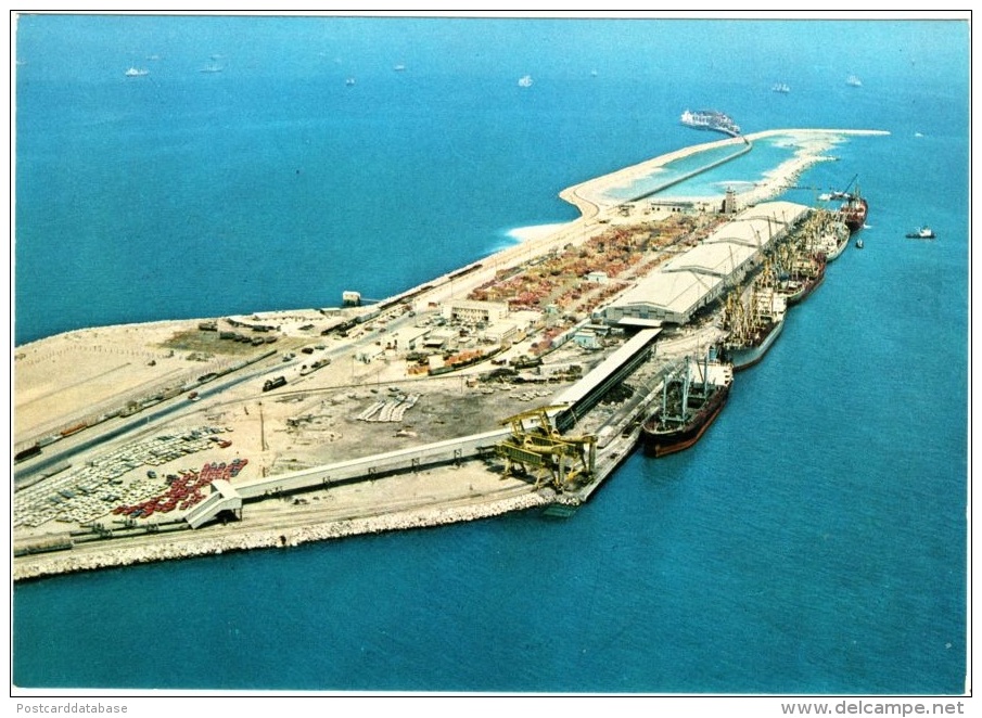 Dammam - The New Port - & Boat - Arabie Saoudite