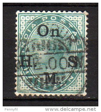 INDIA - 1883/99 YT 30 USED SERVICE - 1882-1901 Empire