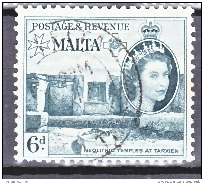 Malta, 1956, SG 274, Used - Malta (...-1964)