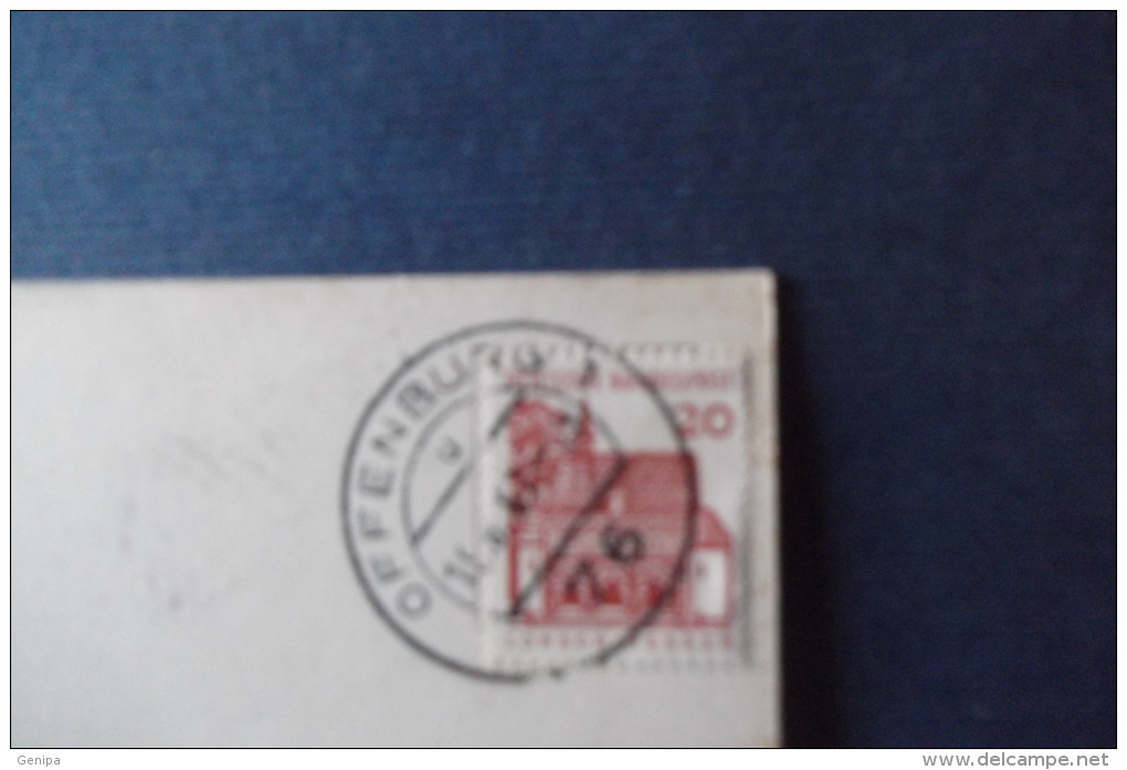 OFFENBURG - Multi Vues  (Timbre+Cachet) - Offenburg