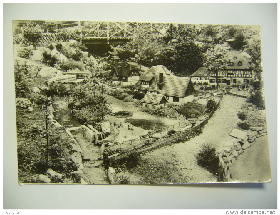 Germany: Oederan (Sa.) "Klein-Erzgebirge" - Frohnauer Hammer - Unused 1960's Small Format - Oederan