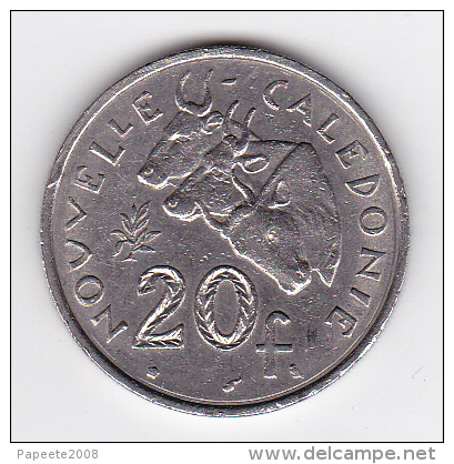 Nouvelle Calédonie - Pièce De 20 FCFP / 1972 - Nieuw-Caledonië