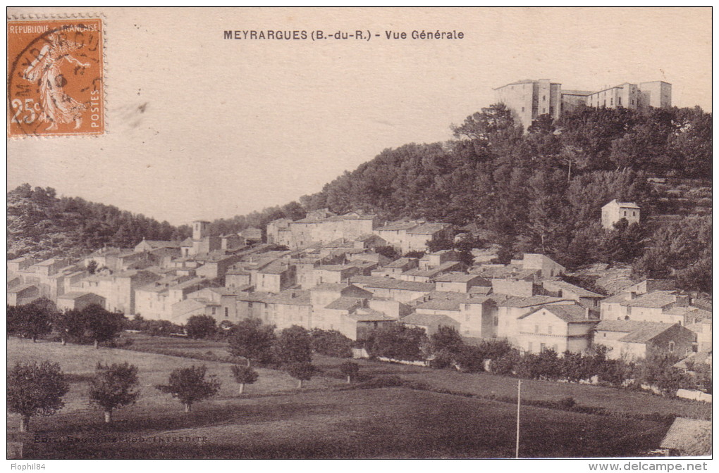 MEYRARGUES - VUE GENERALE. - Meyrargues