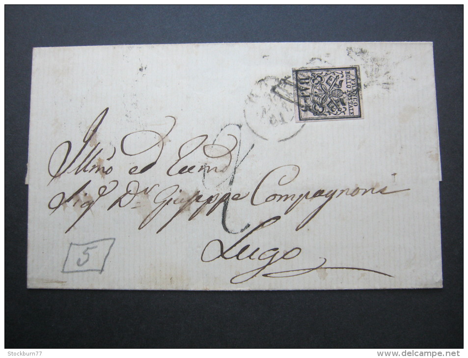 1861, Taxbrief - Papal States