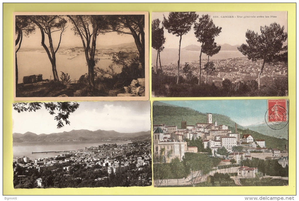 * LOT N°143 De 16  CPA . CPSM  : ( Dépt 06 )..Divers Alpes Maritimes.. ( Toutes Scannées ) - 5 - 99 Cartes