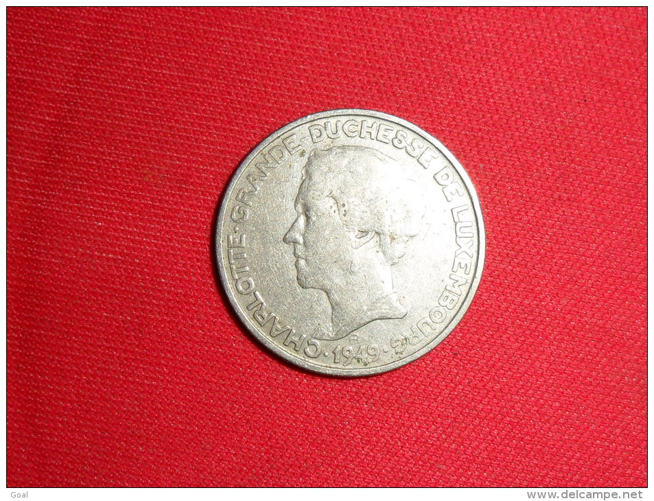 5 Francs/ Luxembourg 1949 / TTB.+ - Luxemburgo