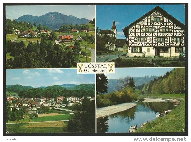 CHELELAND Tösstal Sernenberg Hörnli Riegelhaus In Wila Kollbrunn Töss Kyburg Bauma 1973 - Bauma