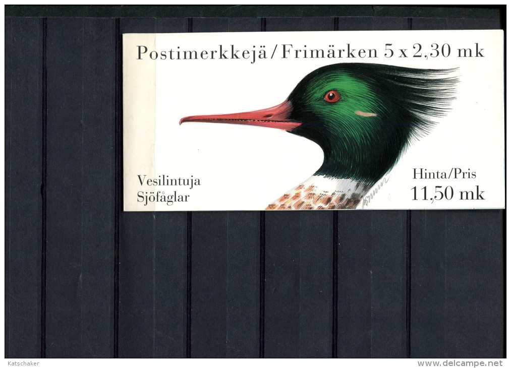 239314365 FINLAND POSTFRIS MINT NEVER HINGED POSTFRISCH EINWANDFREI   YVERT C1189 VOGELS BIRDS - Unused Stamps