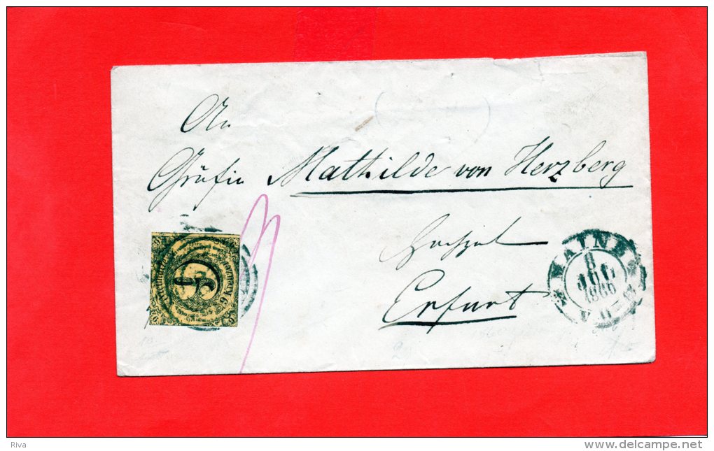 Pli (Tour & Taxis De 1860 - Storia Postale