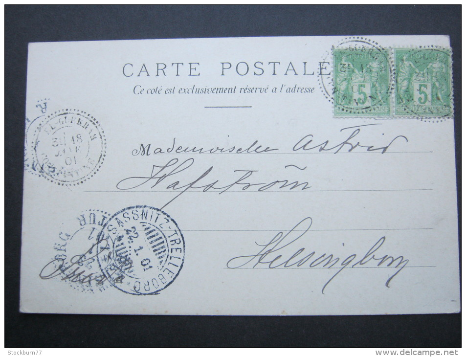 ALGERIEN , 1901, El-GUERAH, Carte Postale A Sweden - Other & Unclassified