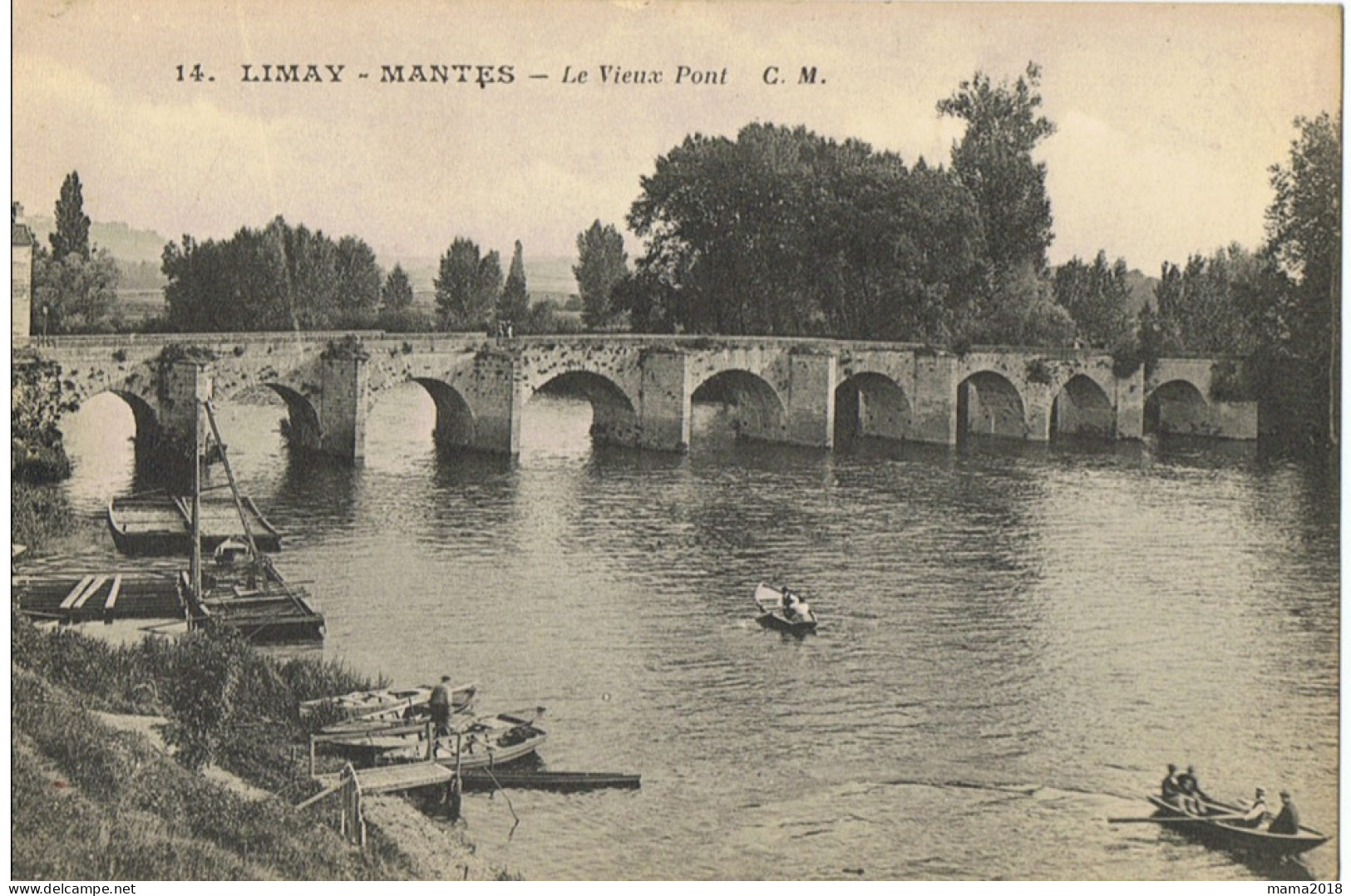 Limay_ Mantes    Edt Artistiques   CM  Paris - Limay