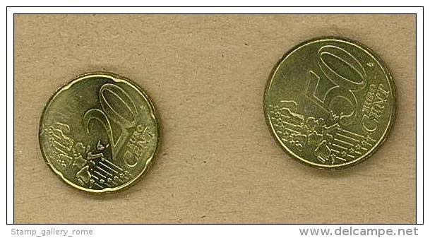 NUMISMATICA - NON COMUNI - SOLO 0,20 EURO CENT + 0,50 EURO CENT - ANNO 2003 - MONACO - UNC - FDC - Monaco
