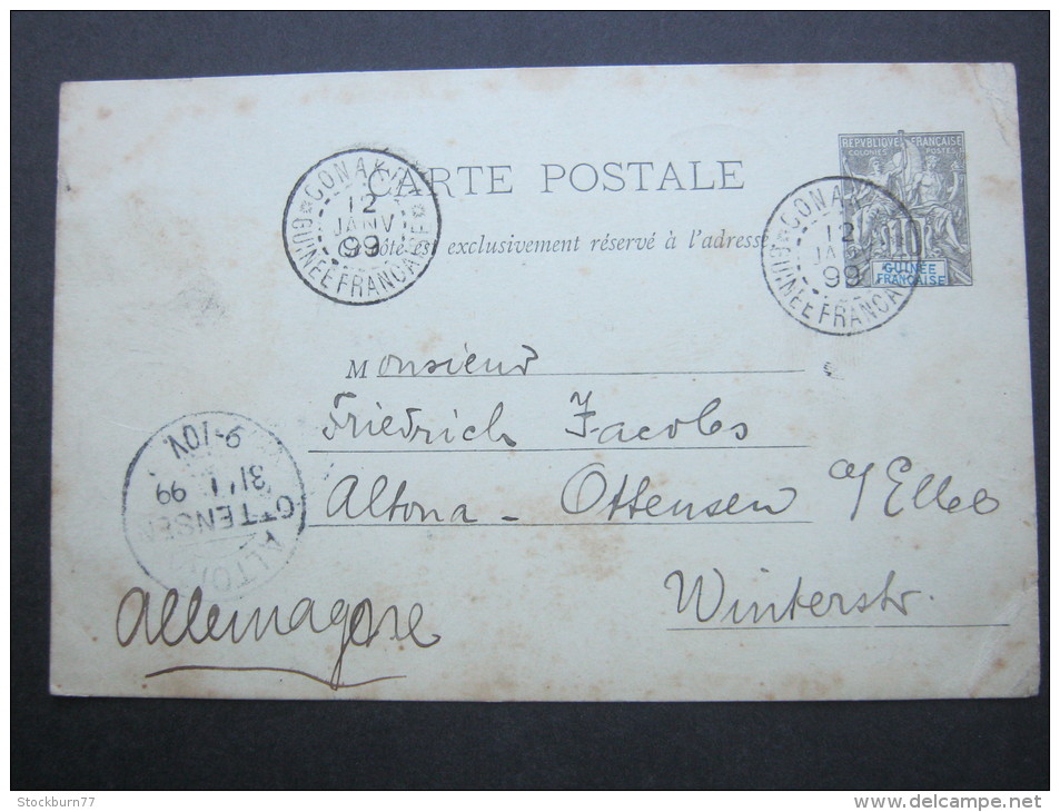 1899, Carte Postale  A Allemagne - Lettres & Documents