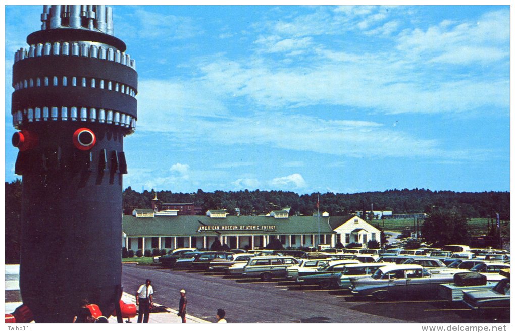Américan Museum Of Atomic Energy - Oak Ridge, Tenn - Nombreuses Voitures Américaines - Oak Ridge