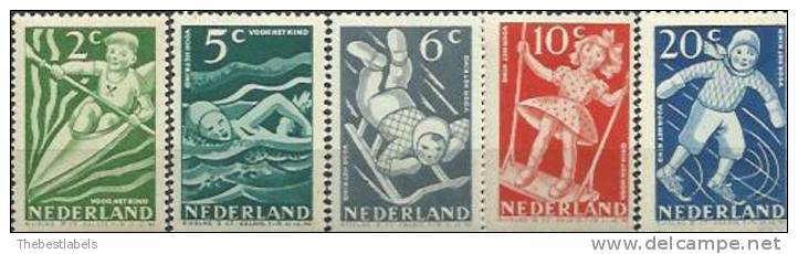 NEDERLAND **   1946  499/503 - Neufs