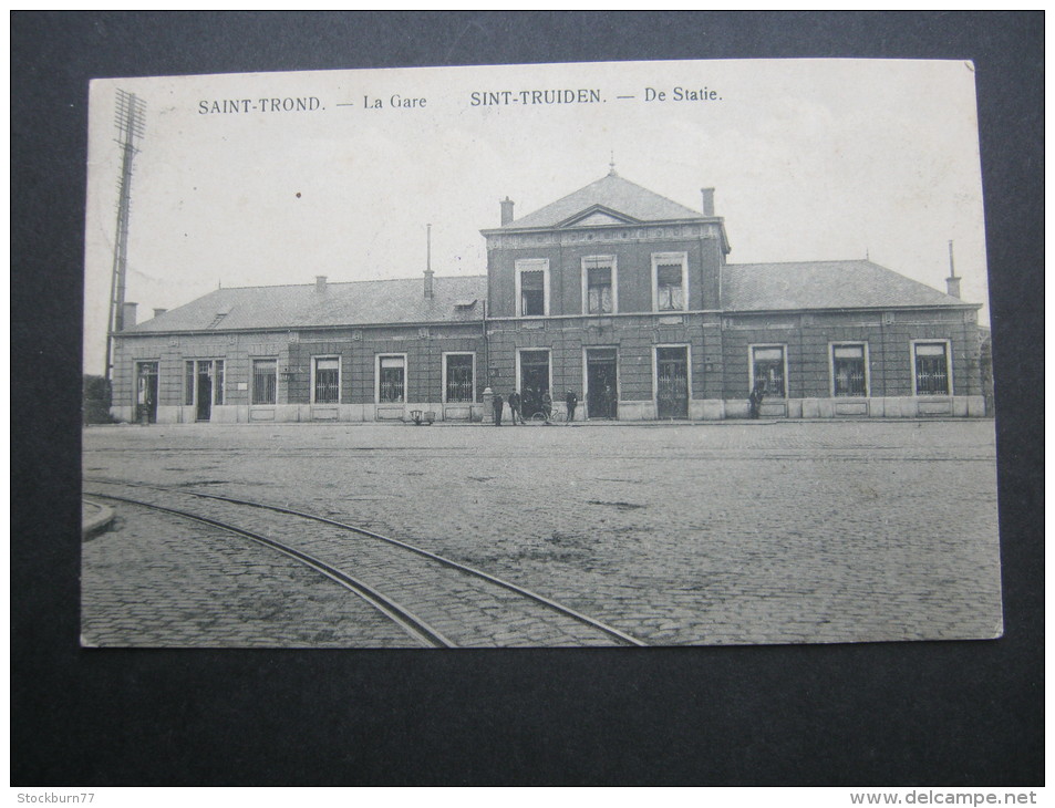 1915, St.TRUIDEN - St.Trond,  Kommandantur, Carte Militaire - Army: German