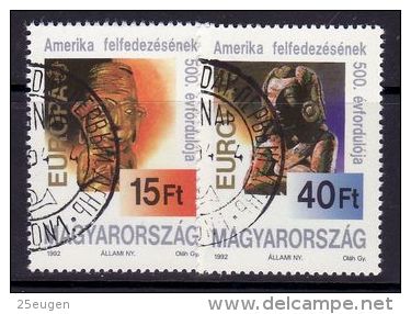 HUNGARY 1992  EUROPA CEPT   USED  /zx/ - 1992