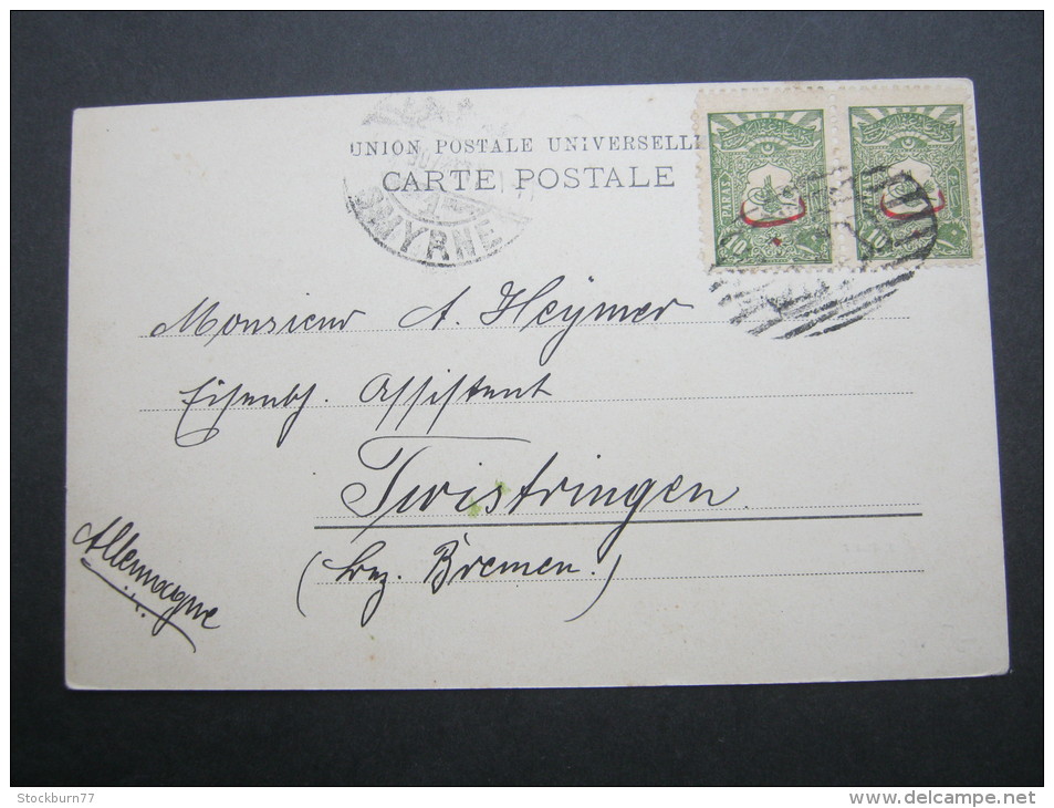 1907, Karte  Aus Smyrna - Lettres & Documents