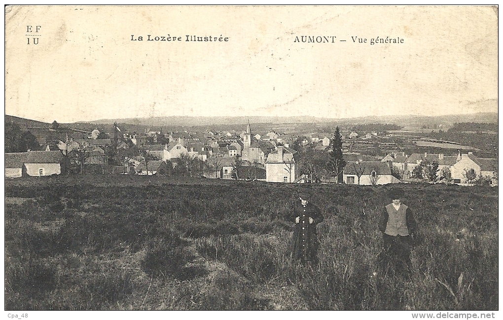 Lozère- Aumont -Vue Générale. - Aumont Aubrac