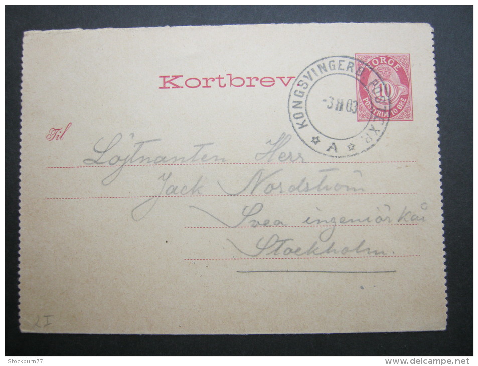 1903, Schiffstempel Auf Ganzsache - Brieven En Documenten
