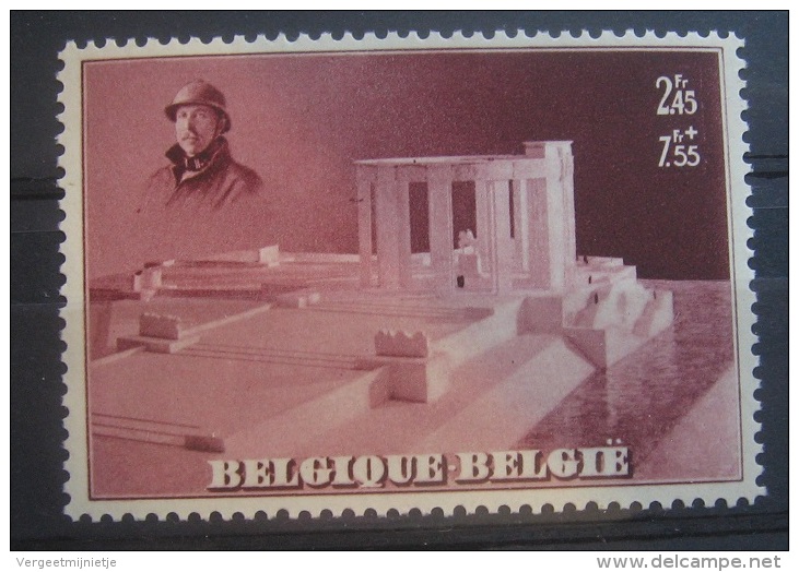 BELGIE   1937    Nr. 465 A   Zegel Uit Blok  8      Postfris **        CW  20,00 - Neufs