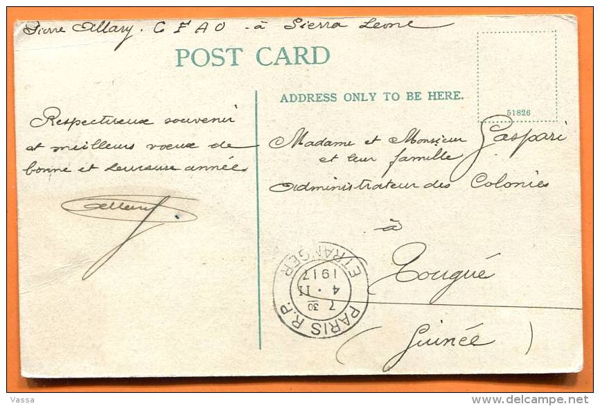 1917.Bishop's Court , Freetown . SIERRA LEONA . PC Used Postally - Sierra Leone