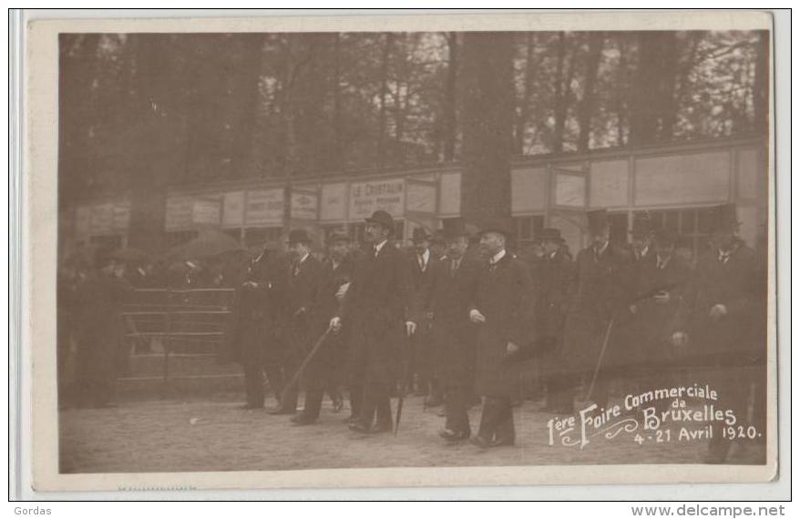 Belgium - Bruxelles - 1ere Foire Commerciale 4-21 Avril 1920 - Feste, Eventi