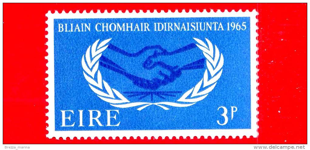 IRLANDA - Eire -  Nuovo - 1965 - Anno Internazionale Della Cooperazione - 3 P - Ungebraucht