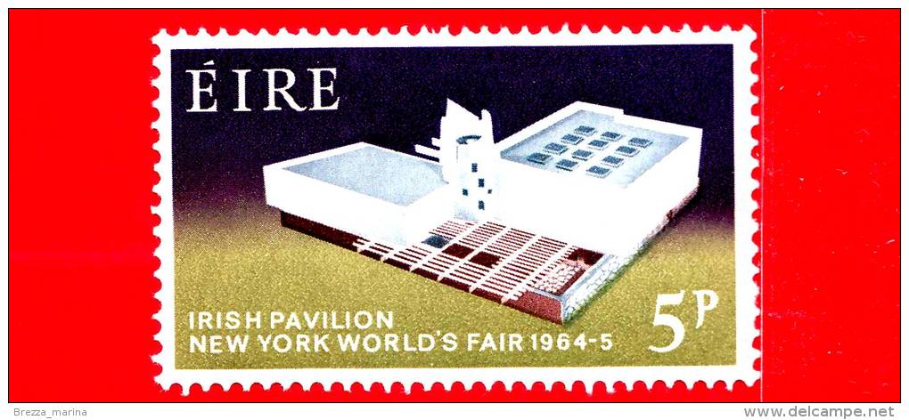 IRLANDA - Eire -  Nuovo, Linguellato - 1964 - Fiera Mondiale Di New York, 1964-1965 - 5 P - Unused Stamps