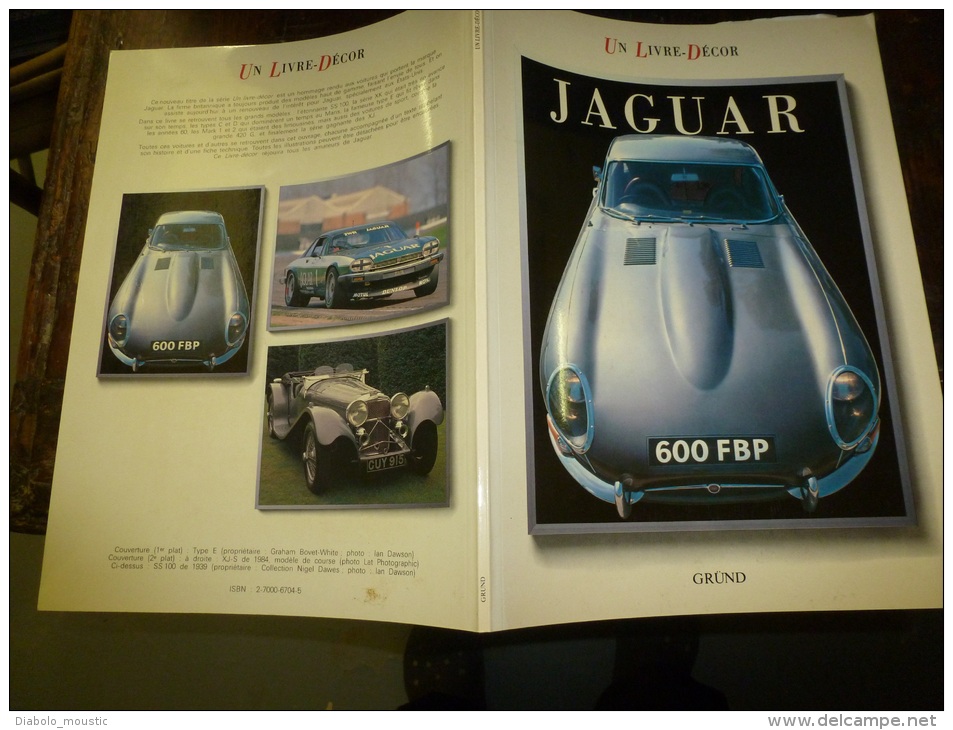 JAGUAR Un Livre Décor - Auto