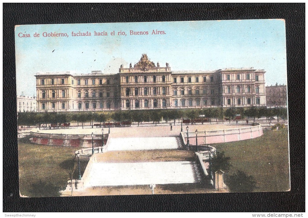 ARGENTINA  CASA DE GOBIERNO - FACHADA HACIA EL RIO - BUENOS AIRES - Argentinien