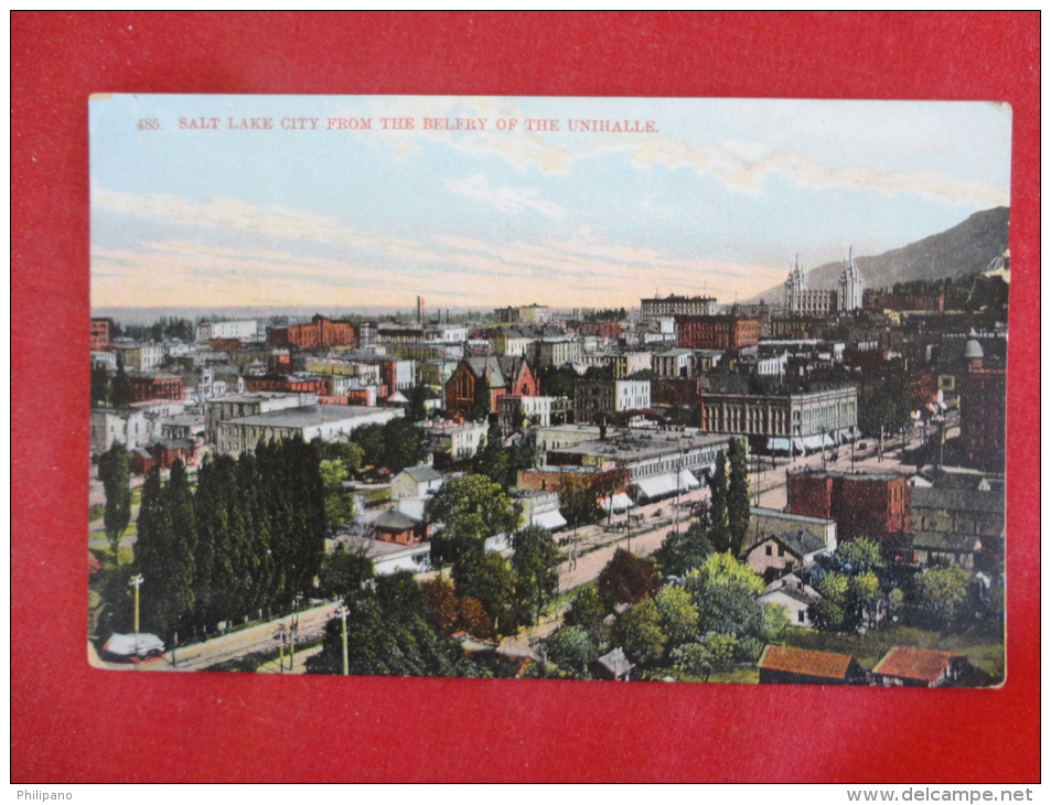 Utah > Salt Lake City  From The Belfry Of The Unihalle UDB Not Mailed    Ref  1105 - Salt Lake City