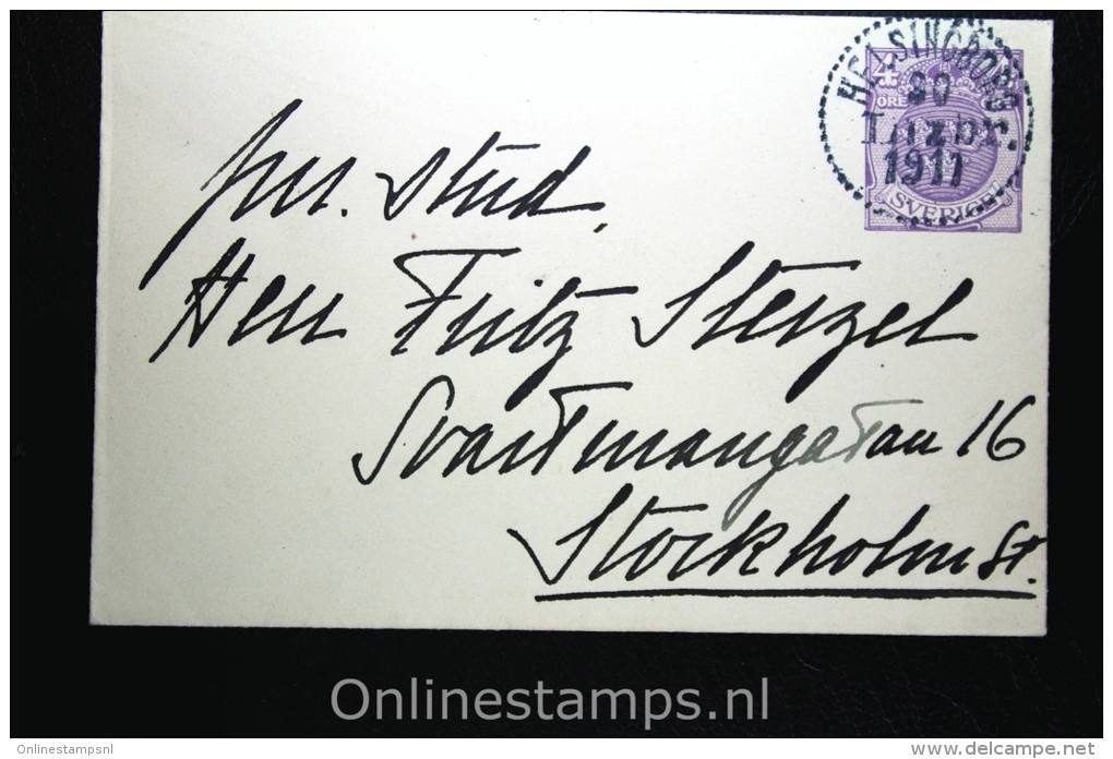 Sweden: Cover Mi. U 17 WM 1 , Used - Ganzsachen