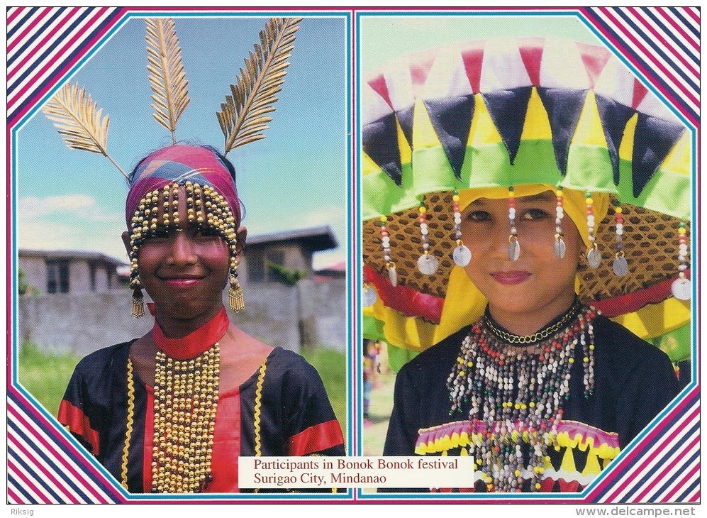 Participants In Bonok Bonok Festival Suriagao City     Philliphines.  # 766 # - Filipinas