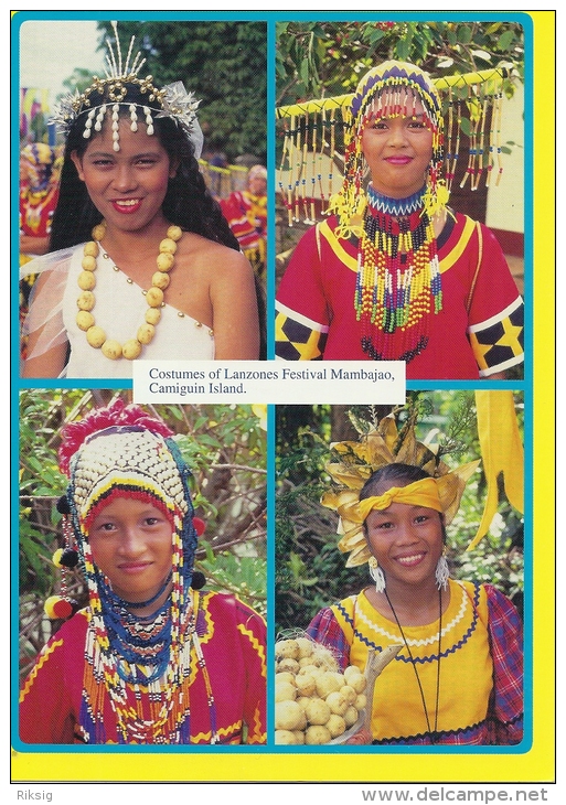 Costumes Of Lanzones Festival Mambajao Camiguin Island     Philliphines.  # 525 # - Philippinen