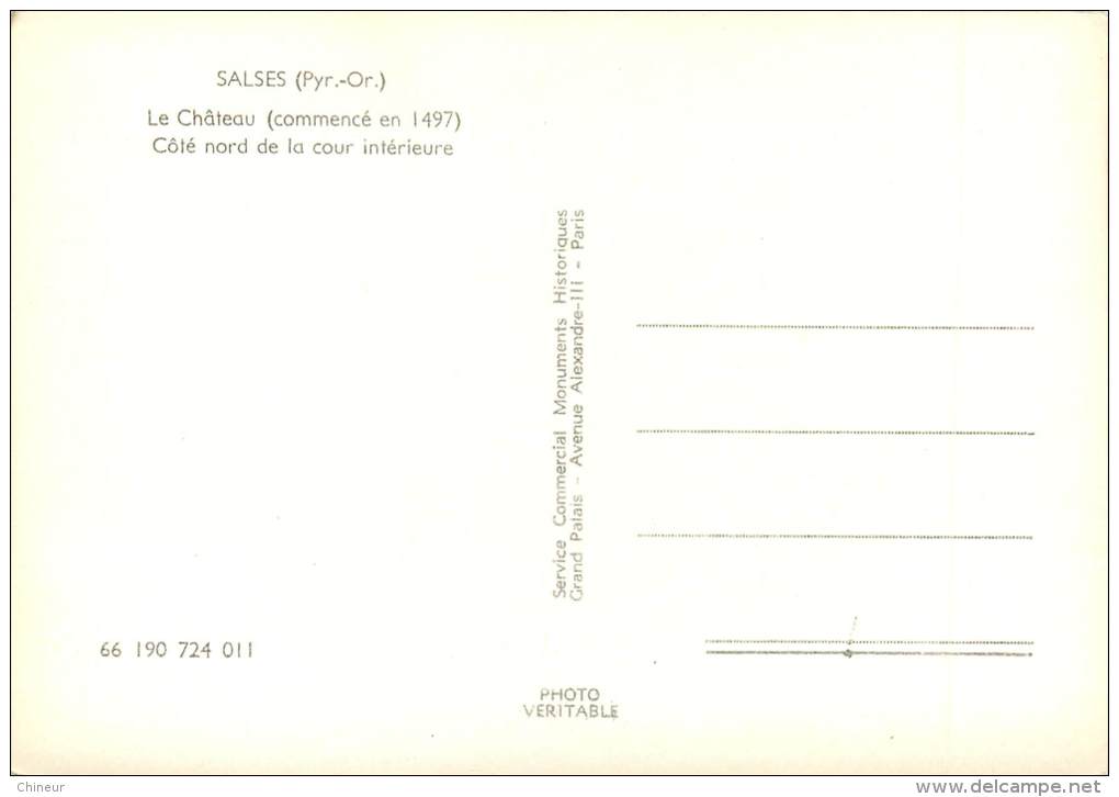 SALSES LE CHATEAU - Salses