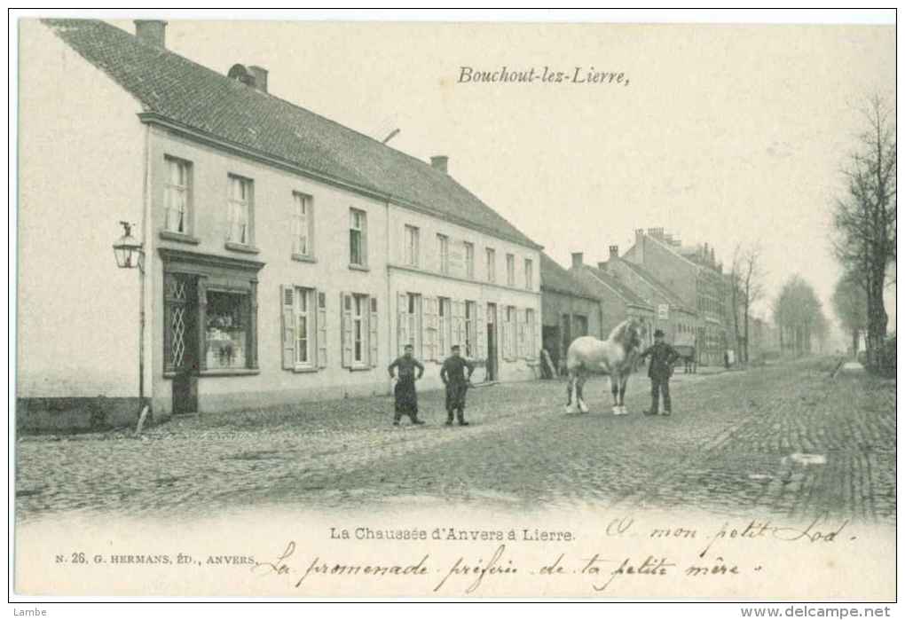 BOUCHOUT-LEZ-LIERRE - La Chaussée D'Anvers à Lierre - Boechout